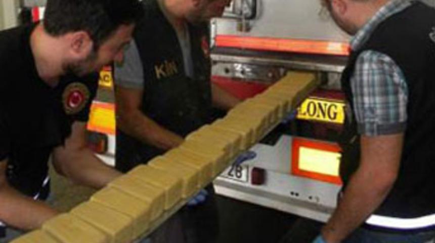 70 milyon liralık eroin ele ge&ccedil;irildi