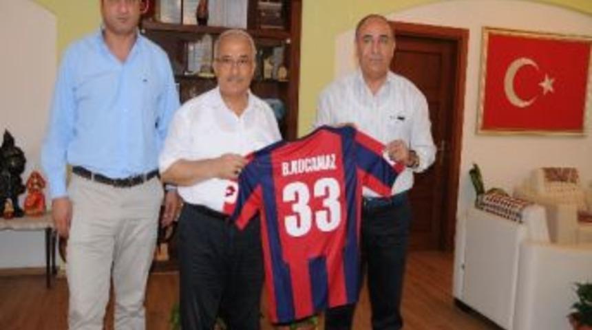 Kahramanlı&rsquo;dan Başkan Kocamaz&rsquo;a Ziyaret