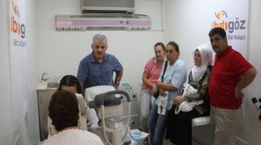 ESAFED&rsquo;in Afrika I&ccedil;in Yaptırdığı Mobil G&ouml;z Kliniği İEF'de B&uuml;y&uuml;k Ilgi G&ouml;r&uuml;yor
