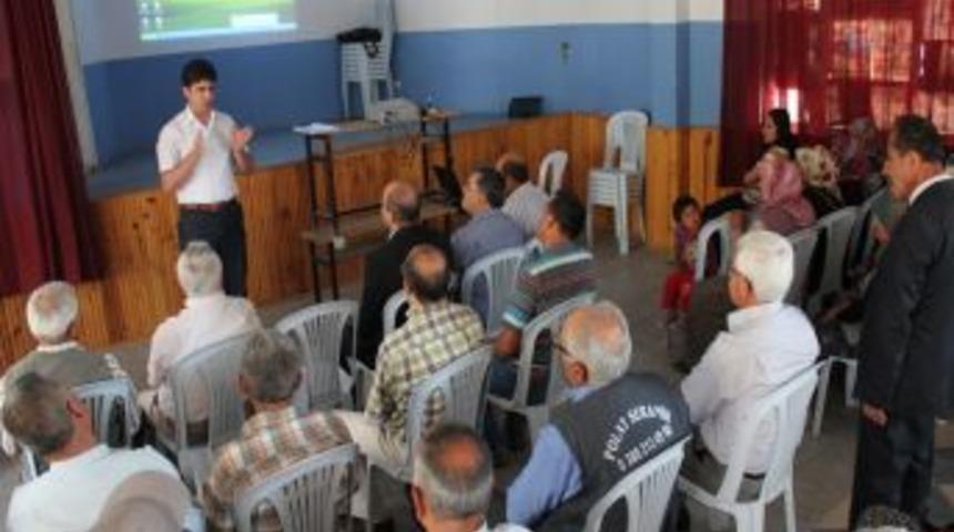 Bademdere'de K&uuml;lt&uuml;r Mantarı Yetiştiriciliği Kursu A&ccedil;ıldı