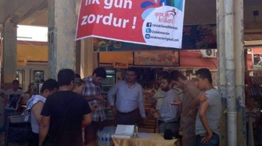 Ak Gen&ccedil;lik &Uuml;niversite &Ouml;ğrencilerini Yalnız Bırakmıyor