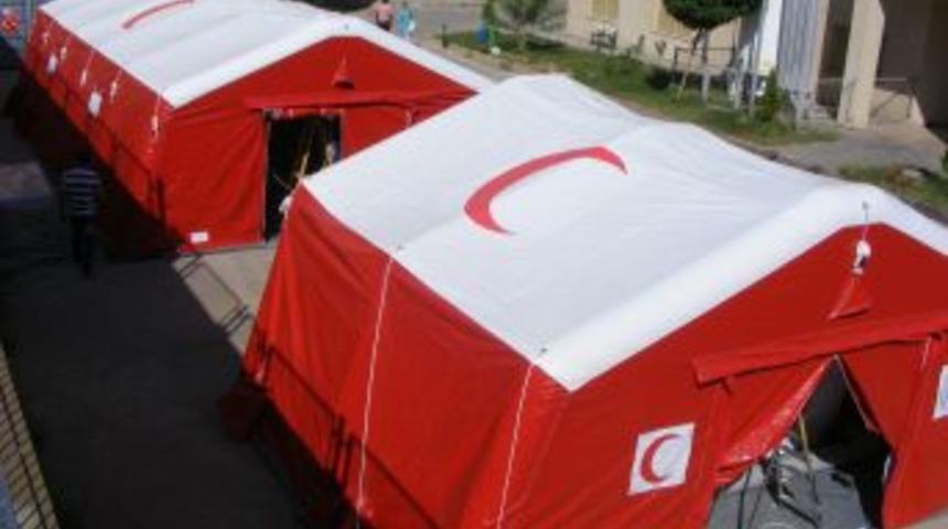 Hastane Bah&ccedil;esine Kimyasal Saldırı Tesbit &Ccedil;adırı Kuruldu