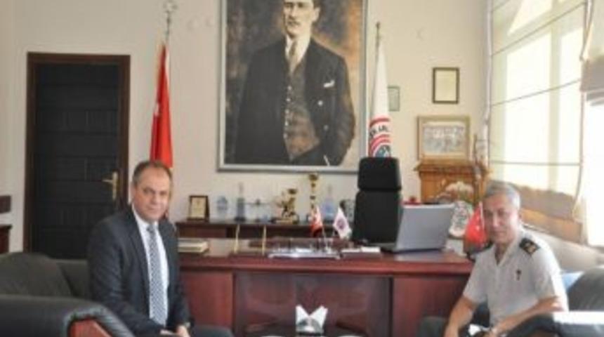 Tugay Komutanı Tuğgeneral Halil Erkek'ten Başkan Dalgı&ccedil;'a Ziyaret
