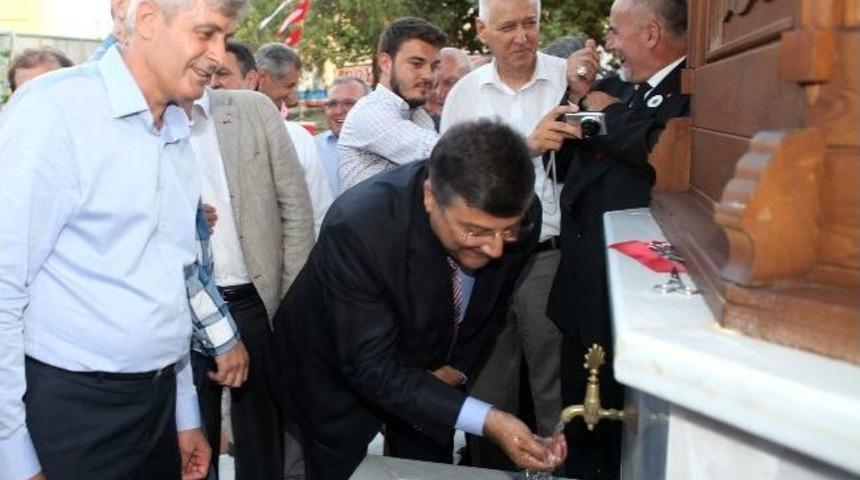 İzmir'de Balkan Dostluk Sebili A&ccedil;ıldı