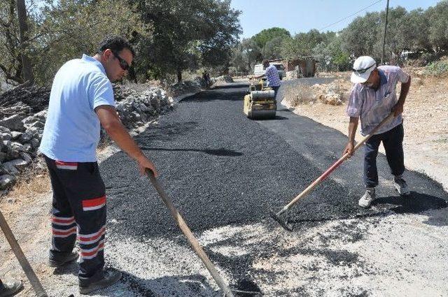 Sazköy’ün Yolları Artık Asfalt