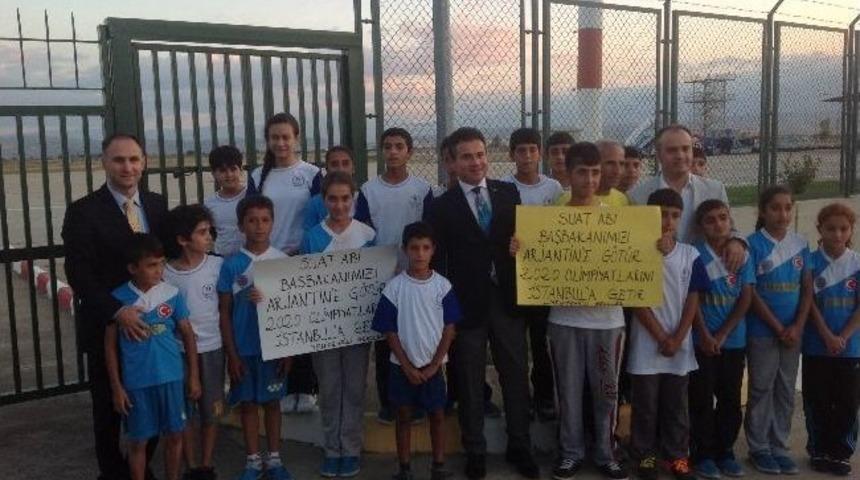Yenişehirli Gen&ccedil;lerden Bakana Olimpiyat Mesajı
