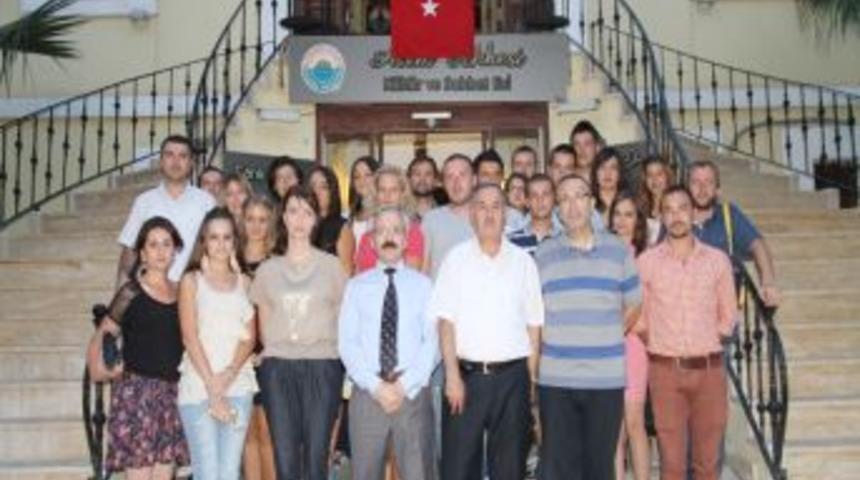 T&uuml;rk&ccedil;e Kursuna Gelen Misafir &Ouml;ğrenciler, İlkadım&rsquo;da