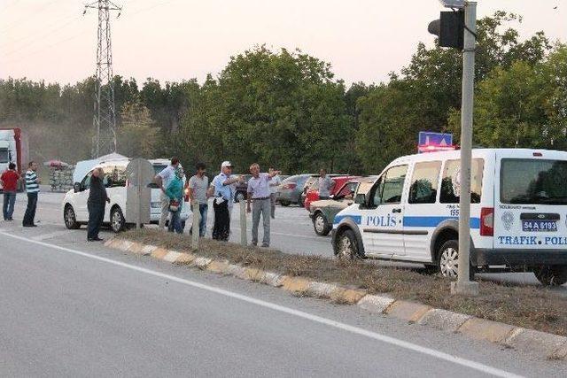 Akyazı’da Trafik Kazası