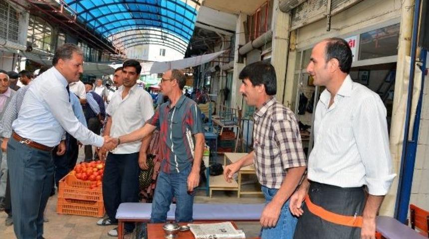 Malatya Belediye Başkanı &Ccedil;akır, Kasap Pazarı&rsquo;ndaki &Ccedil;alışmaları İnceledi
