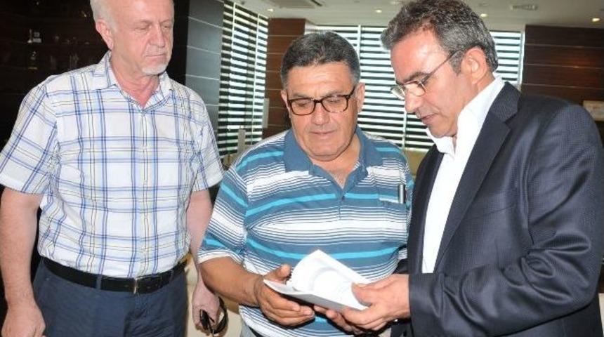 Sinan Mahallesi &Ccedil;arşı Esnafı Derneği Temsilcileri Atso&rsquo;da