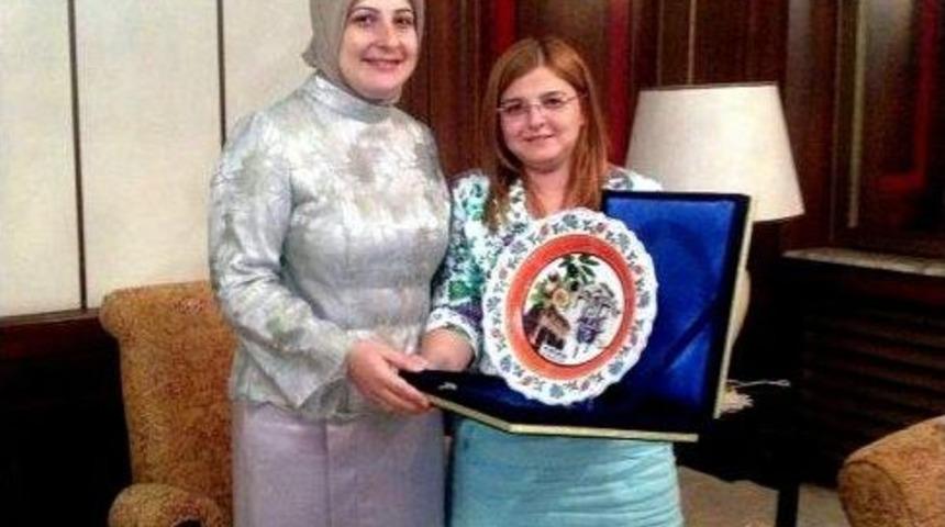 Kadın Girişimcilerden Vali Eşi Ayyıldız&rsquo;a Hoş Geldin Ziyareti