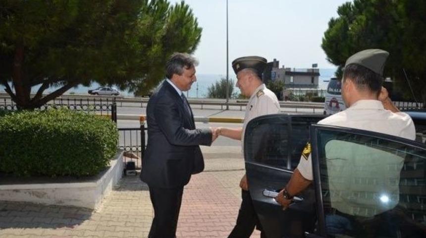 Tugay Komutanından Emniyet M&uuml;d&uuml;r&uuml;ne İade-i Ziyaret