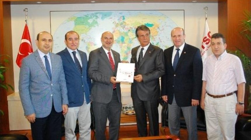 M&uuml;siad'dan Btso'ya Ziyaret