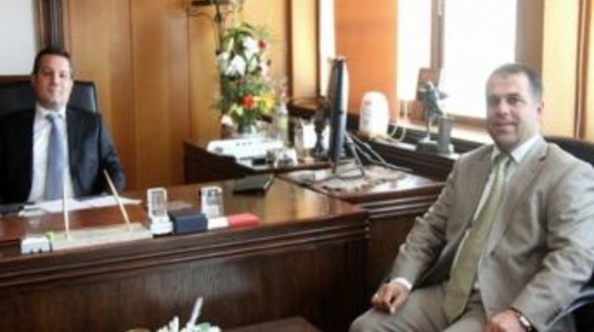 Aksoy&rsquo;dan Kaymakam Bulacak&rsquo;a Ziyaret