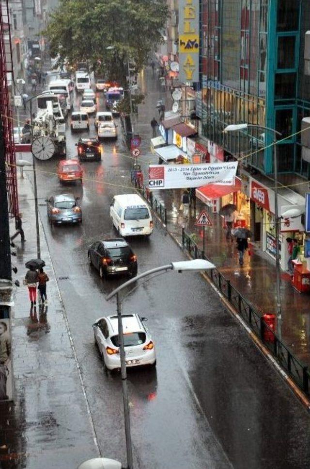 Zonguldak’ta Sağanak Yağış