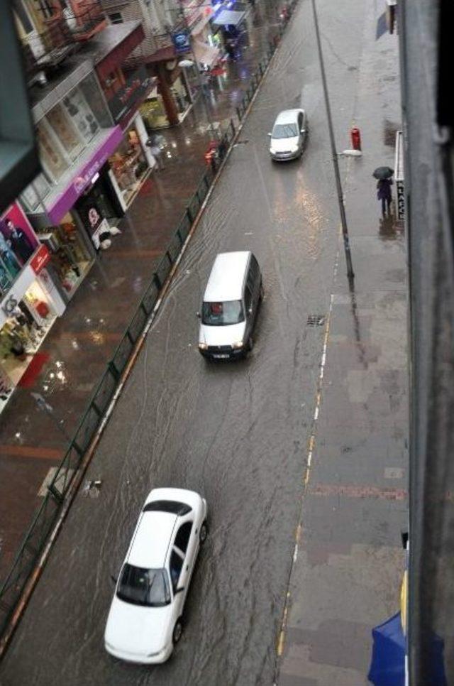 Zonguldak’ta Sağanak Yağış