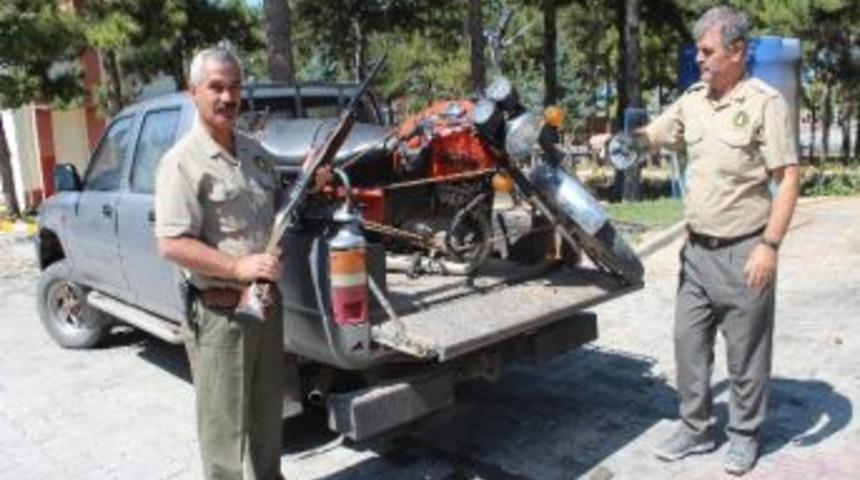 Beyşehir&rsquo;de Motosikletle Projekt&ouml;rl&uuml; Far Avına Su&ccedil;&uuml;st&uuml;