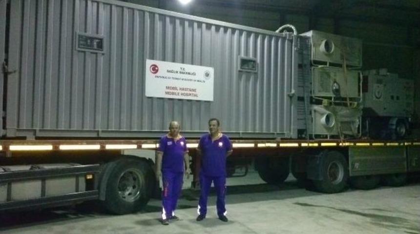 Sakarya&rsquo;daki Mobil Sahra Hastanesi Kilis&rsquo;e G&ouml;nderildi