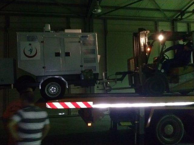 Sakarya’daki Mobil Sahra Hastanesi Kilis’e Gönderildi