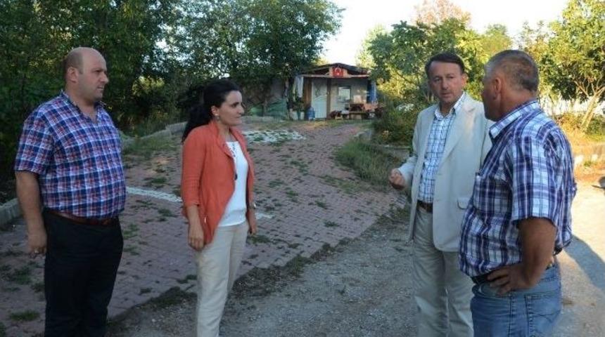 Başkan Karabalık, Başaran'da Arazi &Ccedil;alışması Yaptı