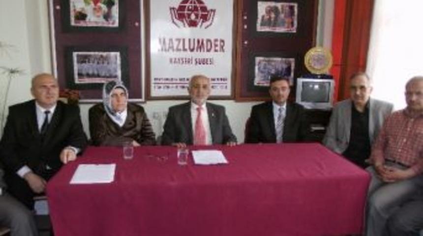 Mazlumder Şube Başkanı Ahmet Taş: