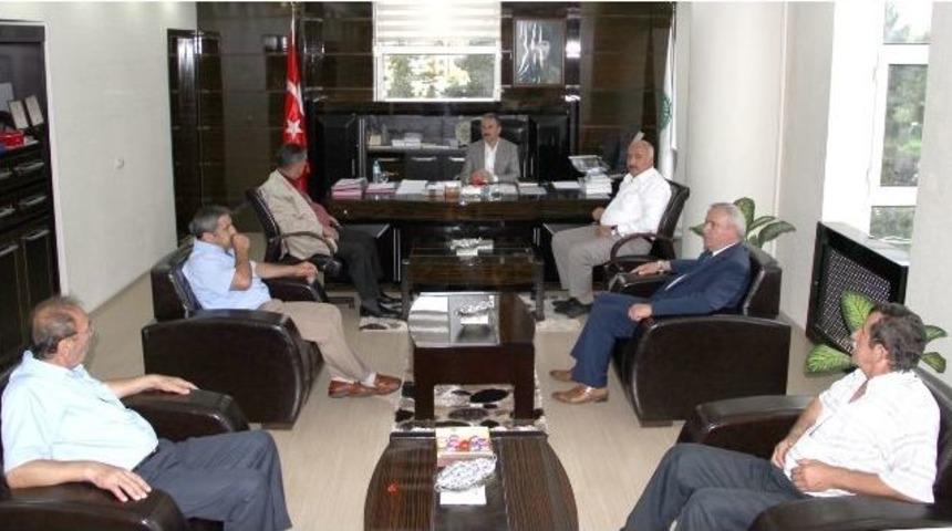 Başkanlardan D&uuml;ndar&rsquo;a Ziyaret