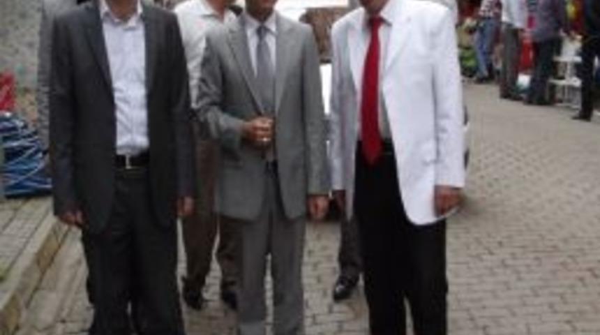 &Ccedil;arşıbaşı Kaymakamı Avşar&rsquo;dan, Ak Parti Şalpazarı Belediye Başkan Aday Adayı Selvitop&rsquo;a Ziyaret