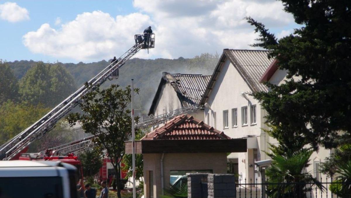 Sahil G&uuml;venlik'teki Yangın Kontrol Altına Alındı