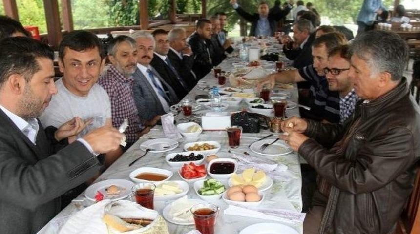 Başkan Aksoy, Gazetecilerle Buluştu