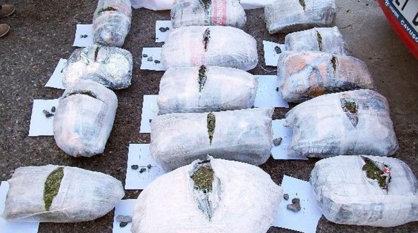 Kahta'da 30 Kilo Esrar Ele Ge&ccedil;irildi
