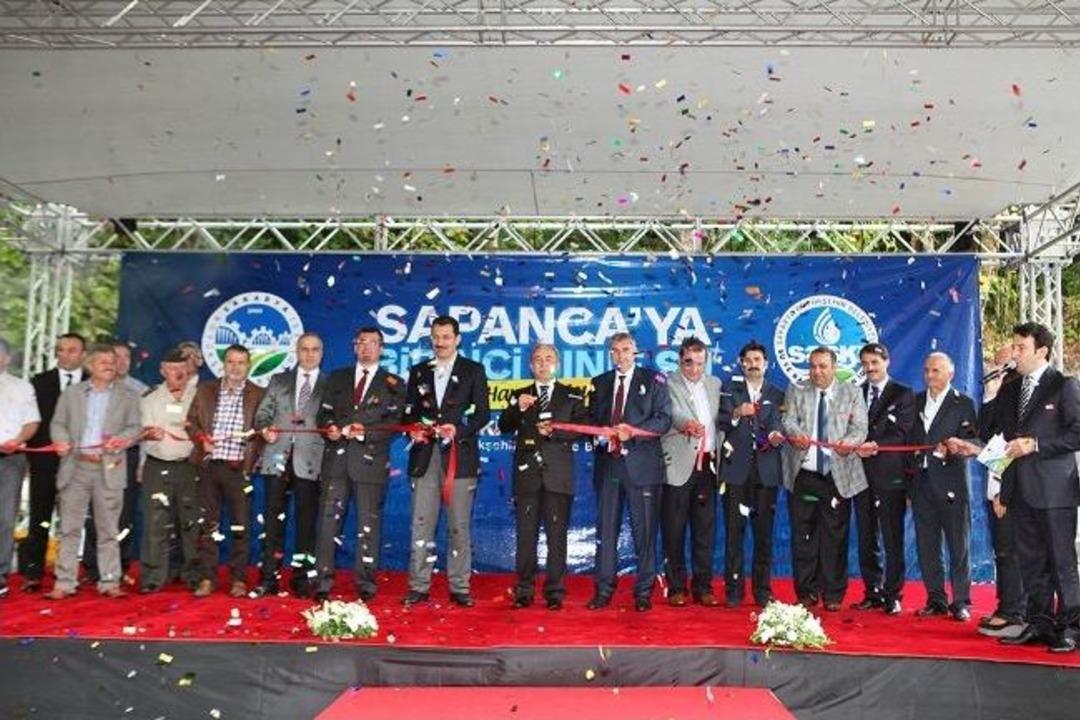Sapanca Muradiye İ&ccedil;mesuyu Arıtma Tesisi A&ccedil;ıldı