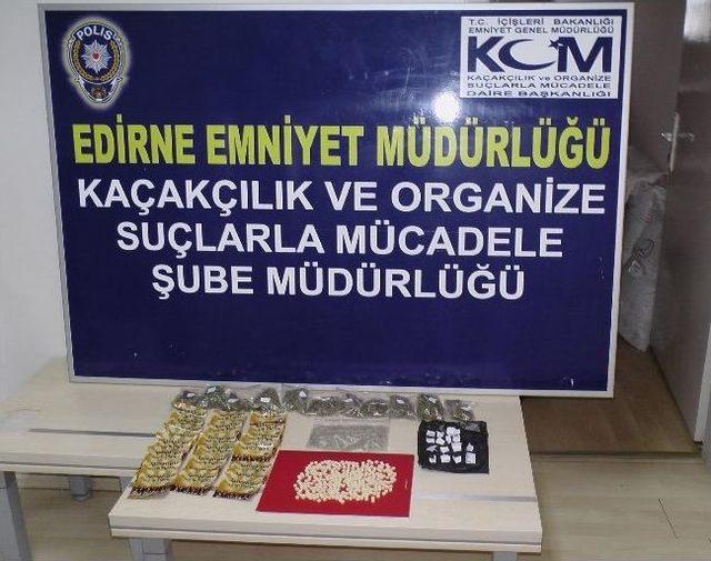 Edirne'de Uyuşturucu Operasyonu