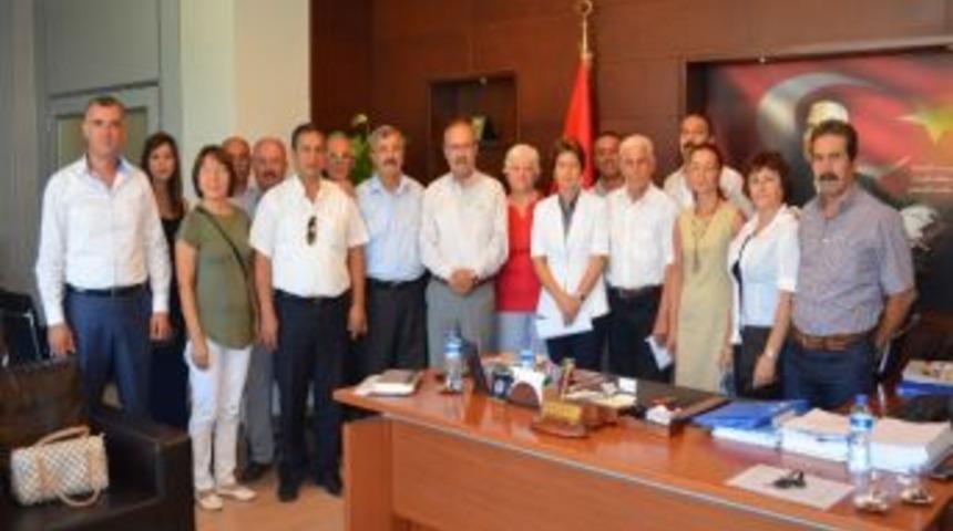 S&ouml;ke Chp'nden Başkan &Ouml;zekmek&ccedil;i&rsquo;ye Ziyaret