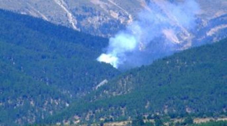 Ilgaz Dağı'nda Orman Yangını