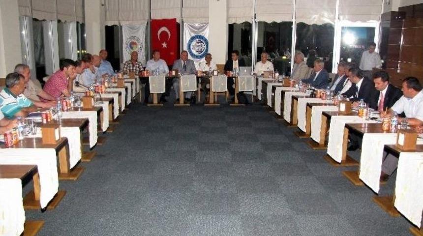 Manisa Oda Ve Borsa Başkanları B&ouml;l&uuml;nmeye Karşı