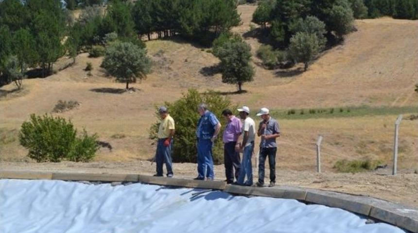Gediz'de Orman Yangınları İ&ccedil;in Su Toplama &Ccedil;ukurlarının Sayısı Artırılıyor