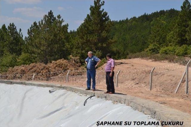 Gediz de Orman Yangınları İ&ccedil;in Su Toplama &Ccedil;ukurlarının Sayısı Artırılıyor 2