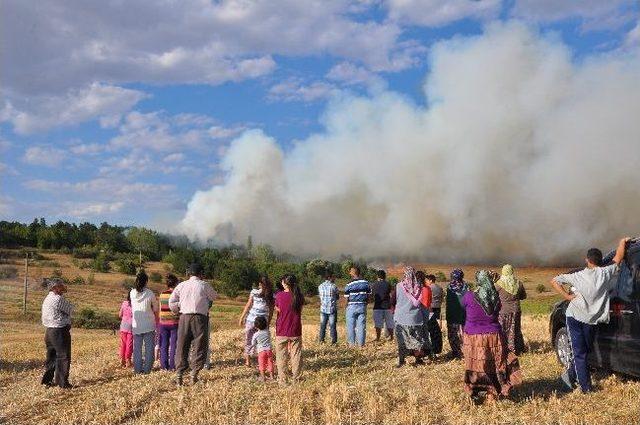 Lüleburgaz'da Korkutan Yangın