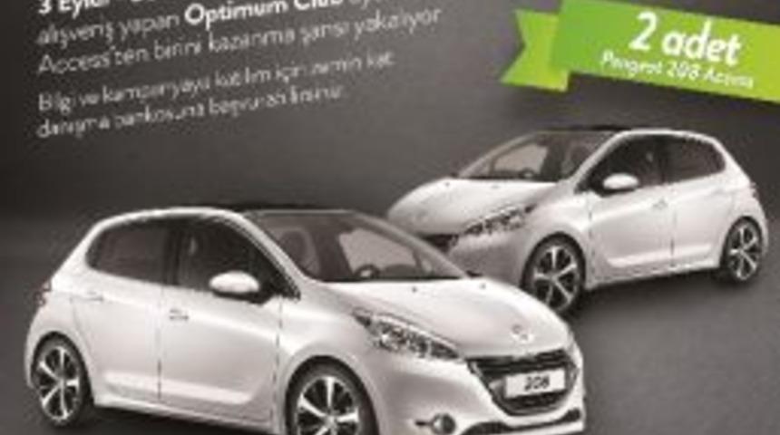 Optımum&rsquo;dan 100 Tl Alışverişe Peugeot Sahibi Olma Şansı