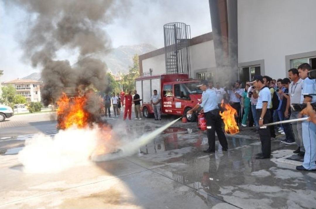 Tatbikat Ger&ccedil;eği Aratmadı