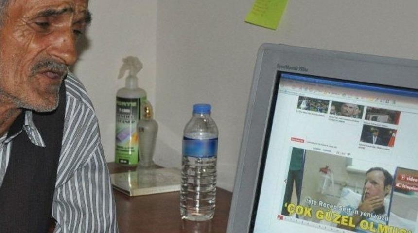 Y&uuml;z Nakli Olan Oğlunun Son Hali Babasını Da Sevindirdi