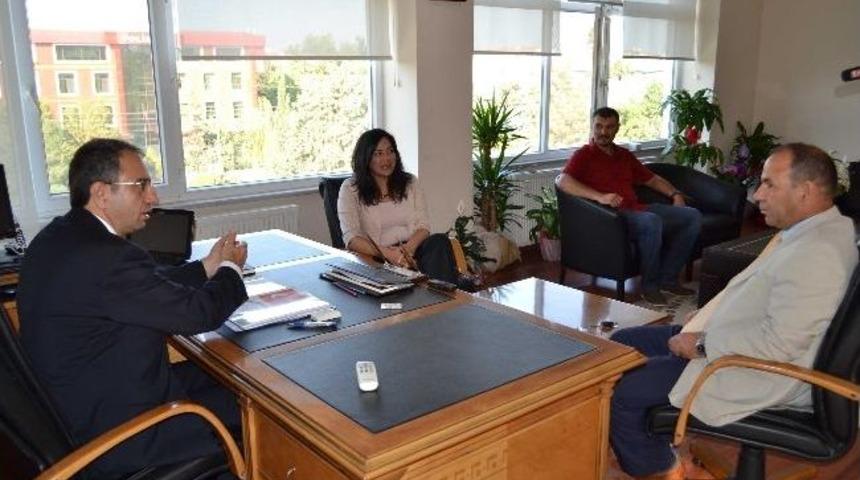 Milletvekili Y&uuml;ceer, Kaymakam Kubilay'ı Ziyaret Etti