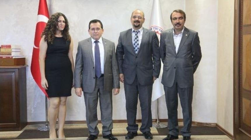 Karadeniz Araştırmalar Enstit&uuml;s&uuml;, Trabzon Sanat Evi Ve Tiyatro Zinos, Ttso'yu Ziyaret Etti