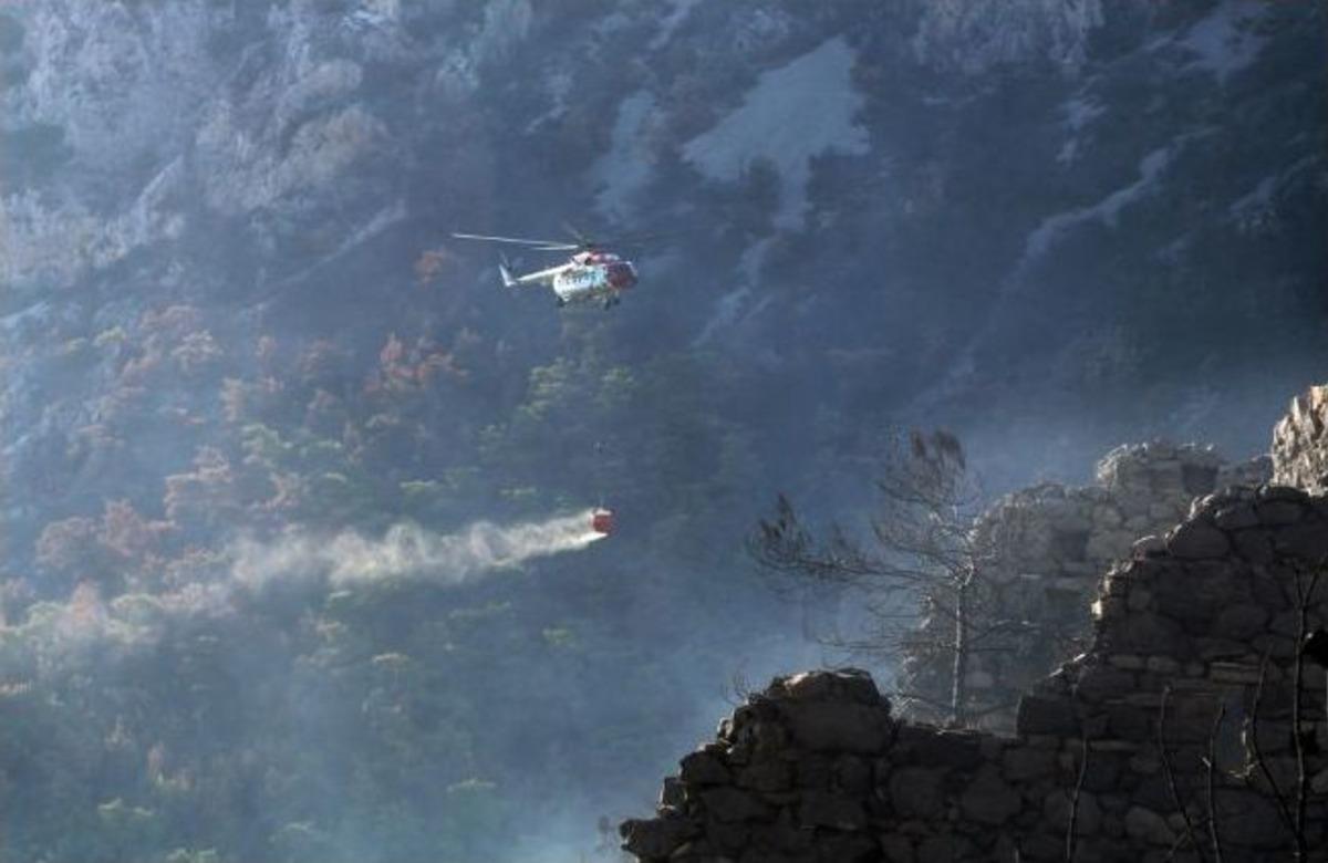 Milas&rsquo;ta Yangından Geriye Acının Fotoğrafları Kaldı