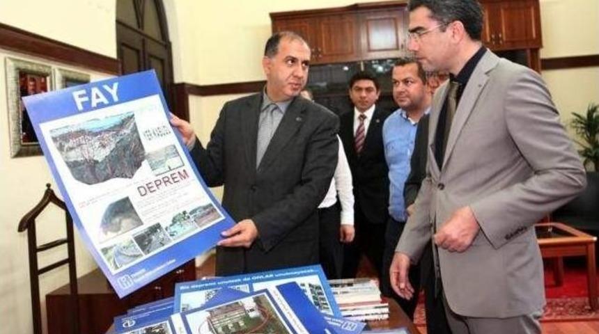 İmo Y&ouml;netiminden Vali &Ccedil;omaktekin&rsquo;e Ziyaret