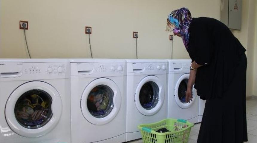 Belediye&rsquo;den Kadınlara &Uuml;cretsiz &Ccedil;amaşırhane Hizmeti