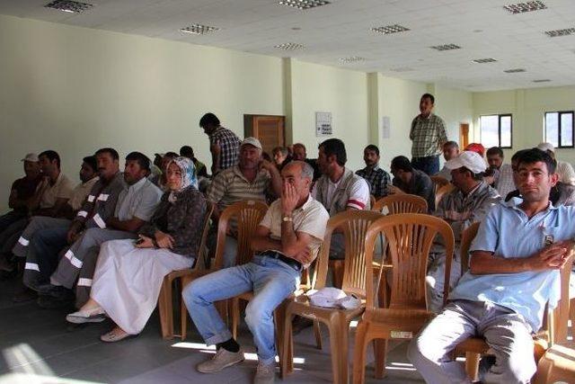 Belediye Personeline "iş G&uuml;venliği" Semineri Verildi 1