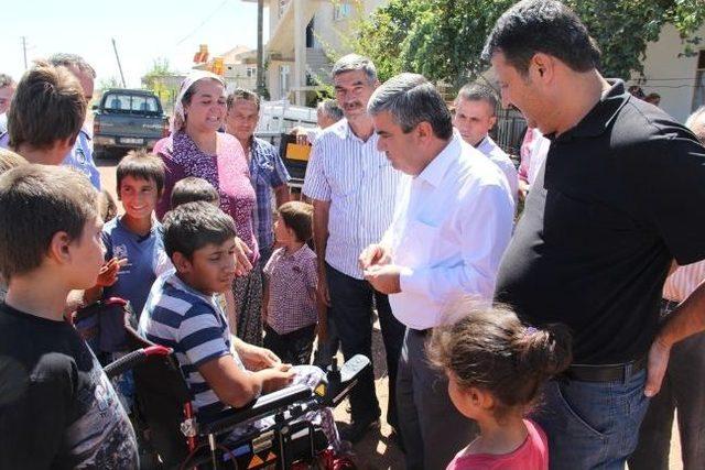 Başkan Tursun&rsquo;dan Tekerlekli Sandalye 1