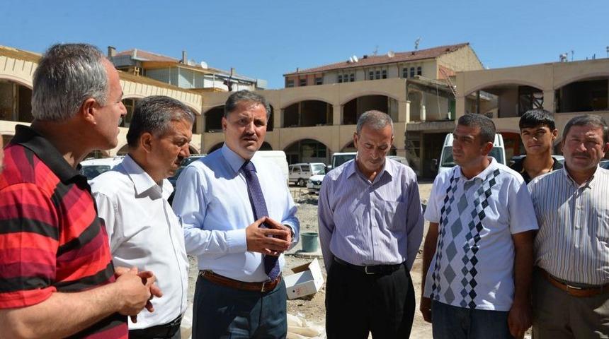 Malatya'da Ticaretin Kalbi Sayılan Şire Pazarı Yenileniyor