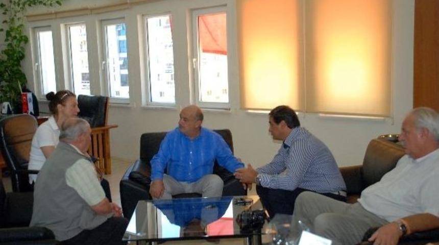 Başkan Kamacı Yunanlı Mevkidaşını Ağırladı